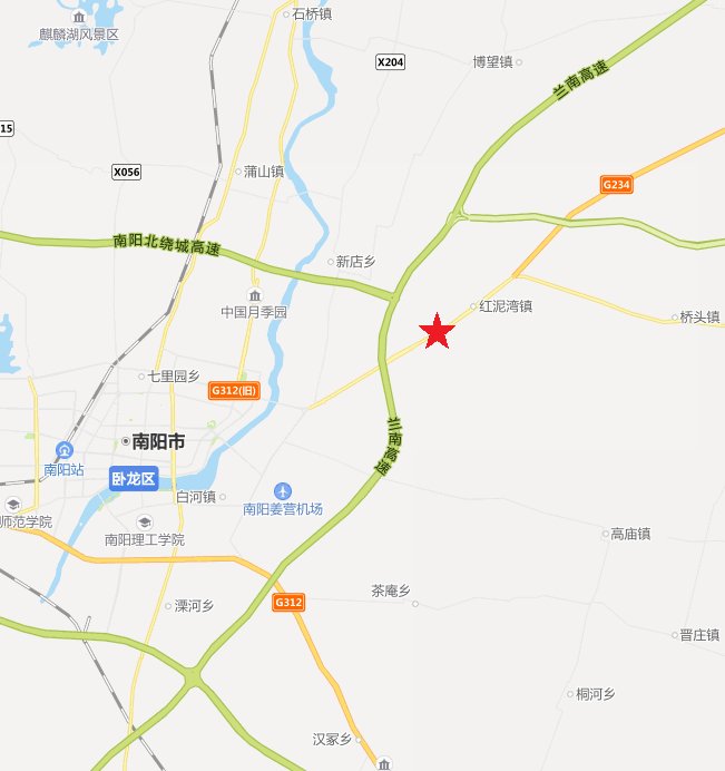 郑新103省道233公里处在什么位置？