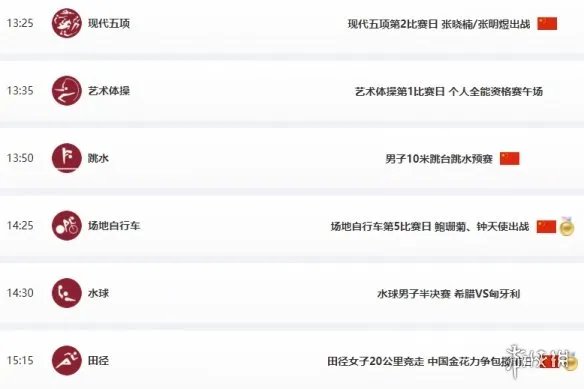 东京奥运会8月6日赛程 8月6日奥运会赛程分享