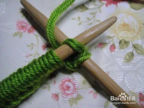 围巾的织法——玉米花详细图解