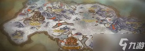 魔兽世界详细地图 魔兽世界所有地图