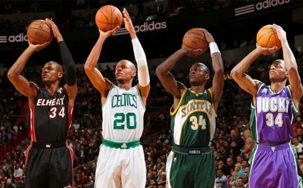 NBA三分球排行榜，NBA各项三分球记录(史上最全榜单)