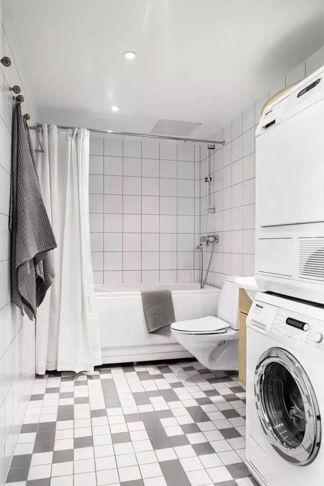 适合卫生间铺的地砖，56款效果美图供参考！