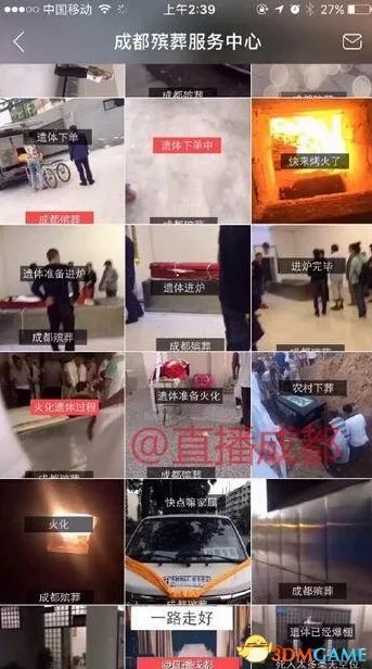 男子直播遗体火化 观众希望主播有职业道德和脑子