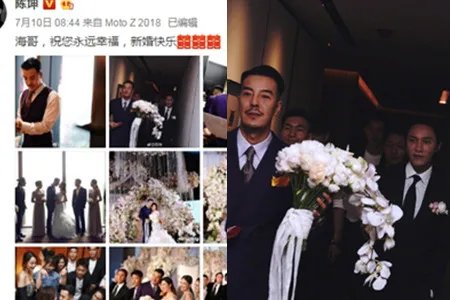 陈坤当伴郎很尽兴 访谈中说出心里话