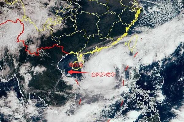 三亚台风实时最新消息 台风沙德尔24日起将影响三亚市