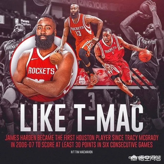 哈登得分超越麦迪,这是代表什么?