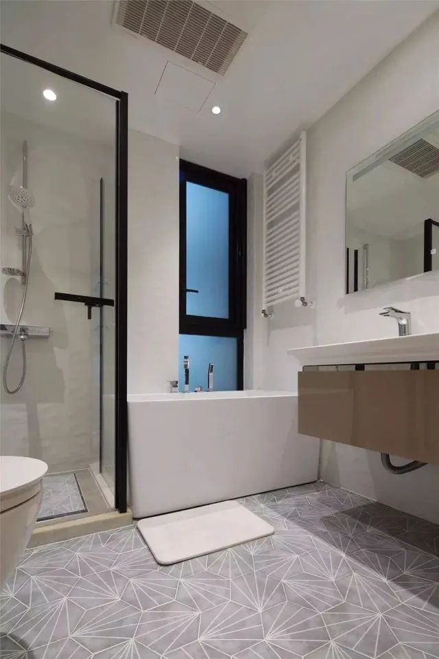 适合卫生间铺的地砖，56款效果美图供参考！