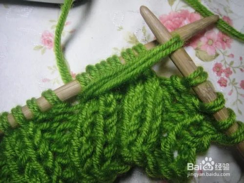 围巾的织法——玉米花详细图解