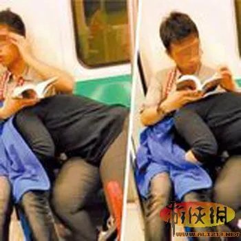 台湾地铁上演活春宫 学生情侣当众偷吃禁果