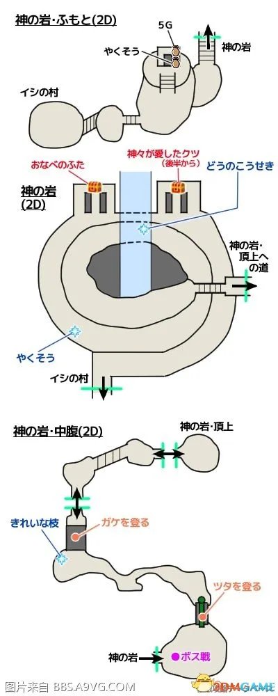 勇者斗恶龙113ds版迷宫地图 DQ113ds全迷宫地图一览