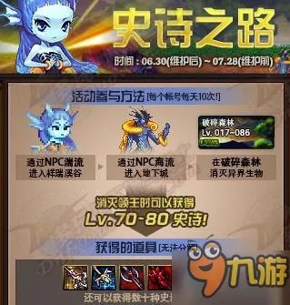 dnf70级史诗武器哪个好 dnf70级史诗之路ss武器奖励汇总