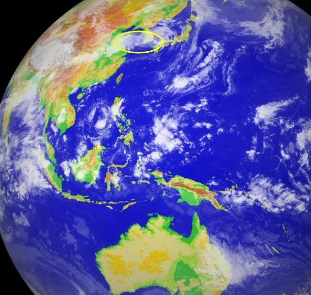 台风路径实时发布系统2020四号台风云图 台风黑格比最新卫星云图