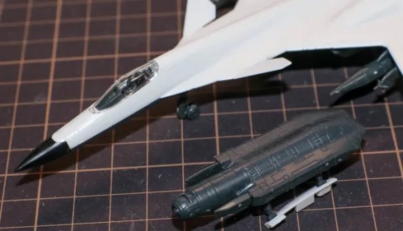 片翼的妖精 寿屋《皇牌空战zero》ADFX01+TLS模型赏