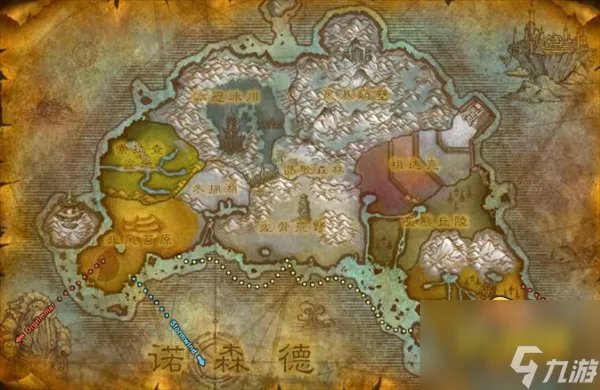 魔兽世界怎么去诺德森 wlk诺德森位置及进入方法分享