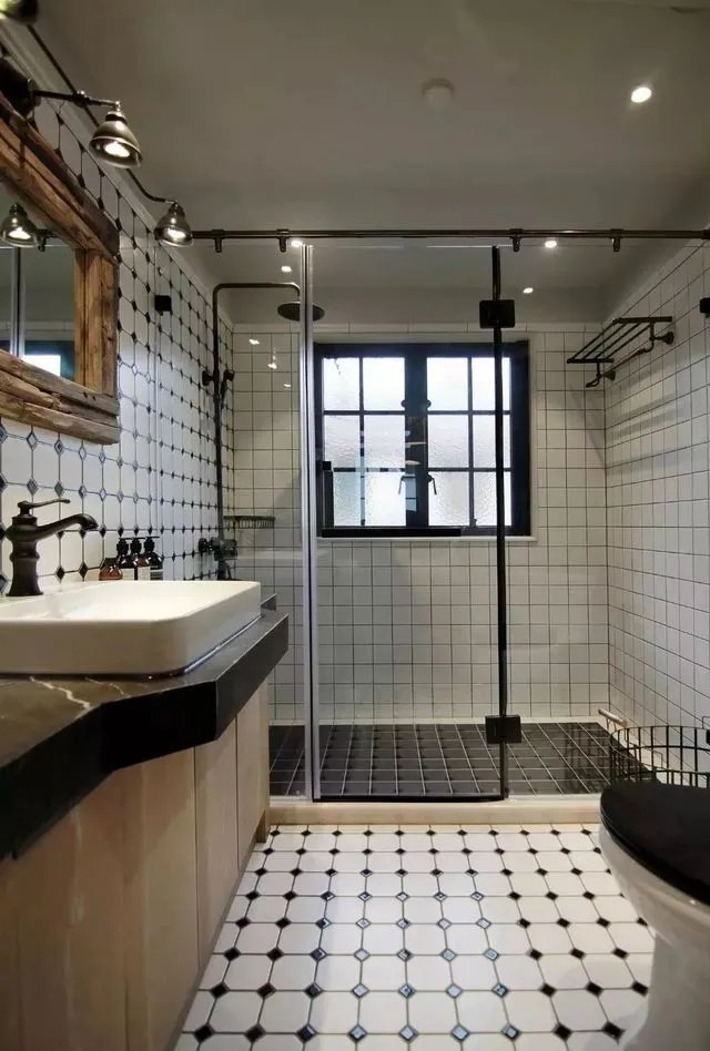 适合卫生间铺的地砖，56款效果美图供参考！