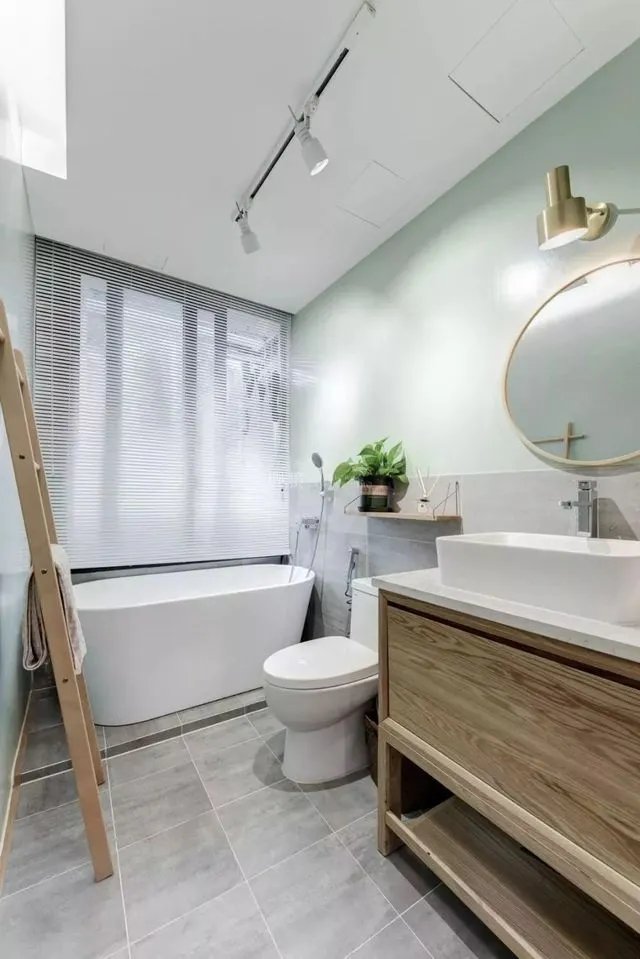 适合卫生间铺的地砖，56款效果美图供参考！