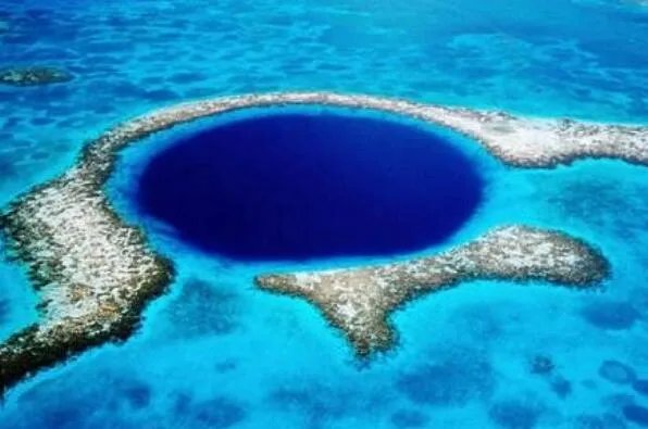 世界十大地理奇观 伯利兹蓝洞上榜,第八是“地狱之门”