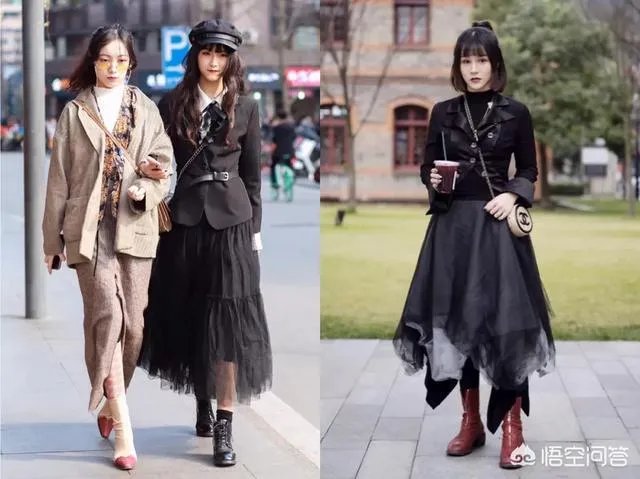 黑色纱裙怎么搭?