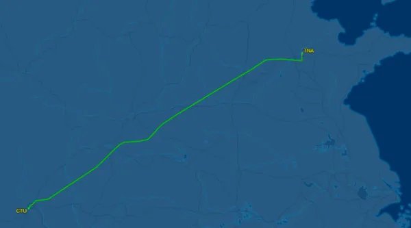 3U8811航班经过那几个省？