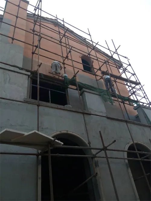 外墙水包水怎么做