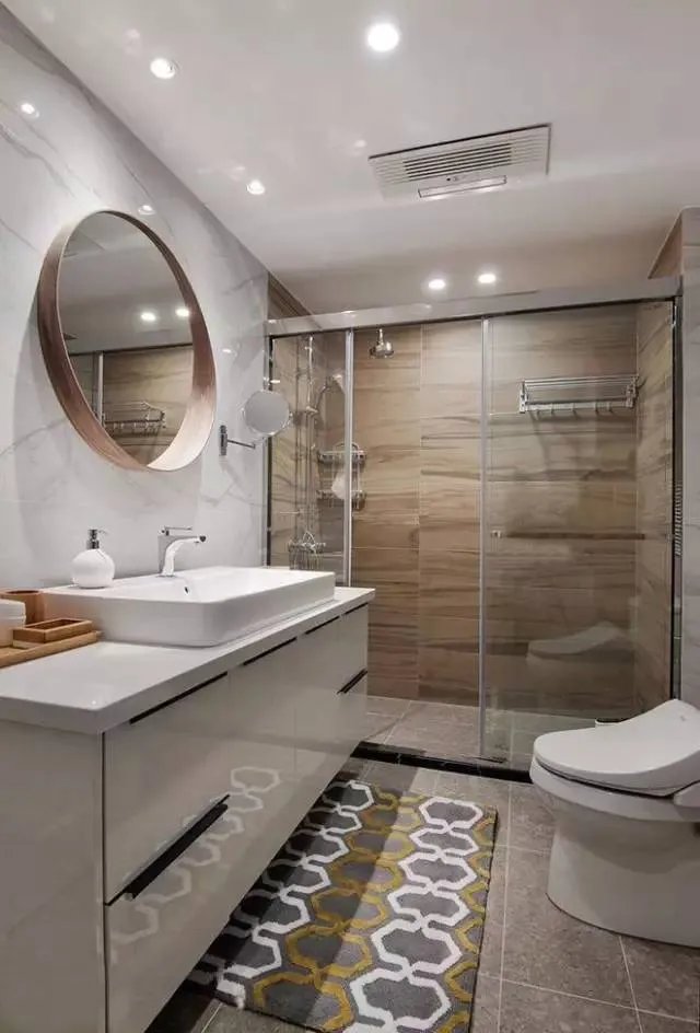 40款卫生间装修图，准备装修的赶紧收藏!