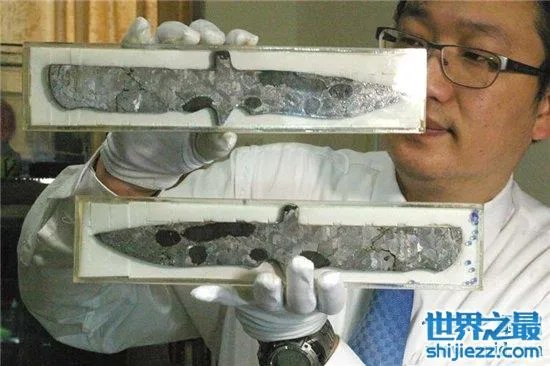 法老匕首陨石打造,外观精美全手工打造