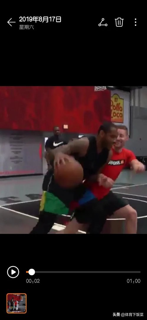 安东尼训练视频罕见曝光，满身肥肉状态不佳，他还有能力打NBA嘛？你怎么看？