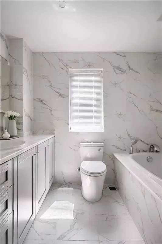 适合卫生间铺的地砖，56款效果美图供参考！