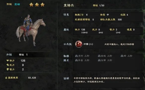 《三国群英传8》兵种有哪些 游戏兵种大全