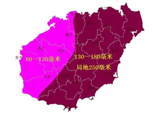 三亚台风实时最新消息 台风沙德尔24日起将影响三亚市