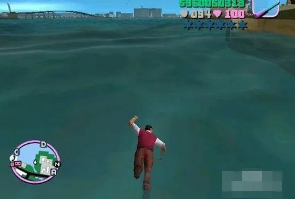 侠盗飞车罪恶都市游泳秘籍是多少？