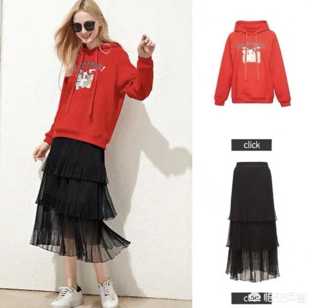 黑色纱裙怎么搭?