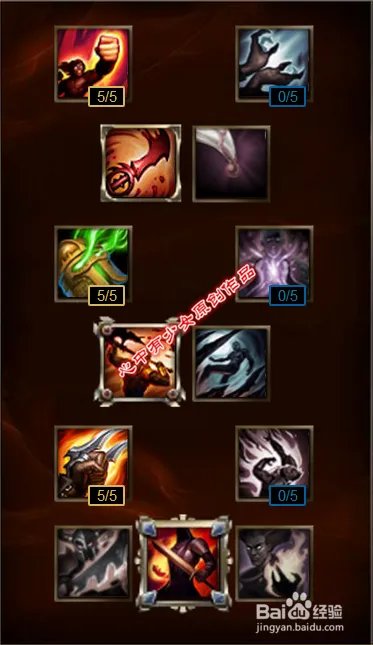 LOLs6剑圣打野天赋加点图 s6易大师天赋季前赛