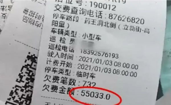 报废车停路边被催缴5.5万停车费，你认为这笔费用应该交吗？