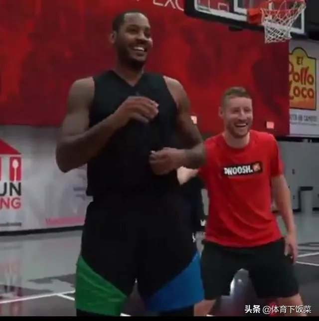 安东尼训练视频罕见曝光，满身肥肉状态不佳，他还有能力打NBA嘛？你怎么看？
