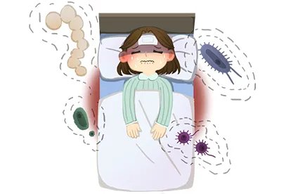 新冠第一天发烧第二天好了