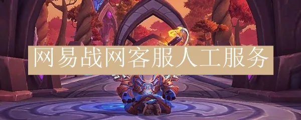 网易战网客服人工服务