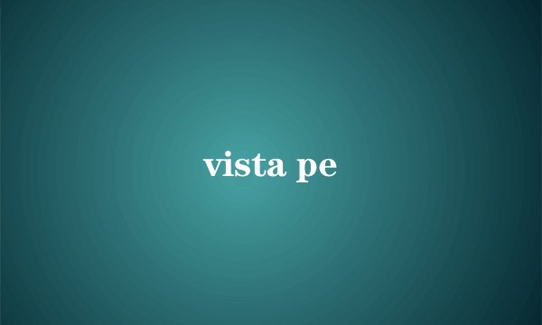 vista pe
