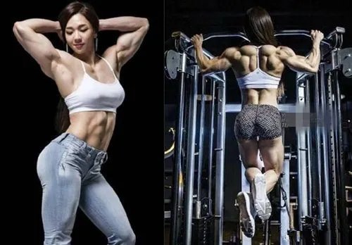 【图】韩国萝莉脸肌肉女爆红 长相甜美身材却如施瓦辛格般健硕