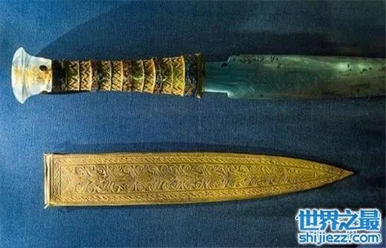 法老匕首陨石打造,外观精美全手工打造