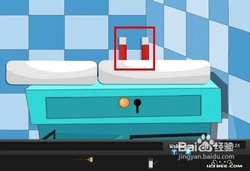 逃出蓝色浴室攻略