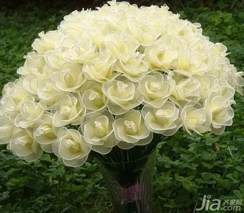 玫瑰丝网花的做法 玫瑰丝网花的材料准备