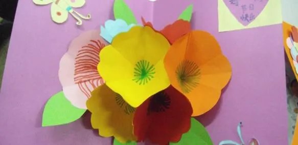 妇女节贺卡手工简单又漂亮立体 三八妇女节贺卡手工