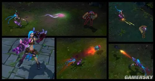《英雄联盟》新英雄放纵炮手技能曝光 疯狂萝莉是个喷子