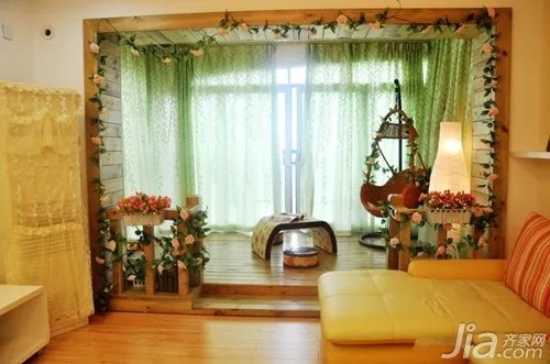 阳台窗帘怎么选择 阳台窗帘图片欣赏