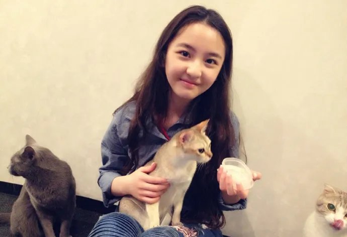 张木易和miki的婚纱照 有人骂张木易恋童癖