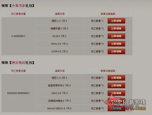 cf官网新手活动更新 cf新手礼包领取