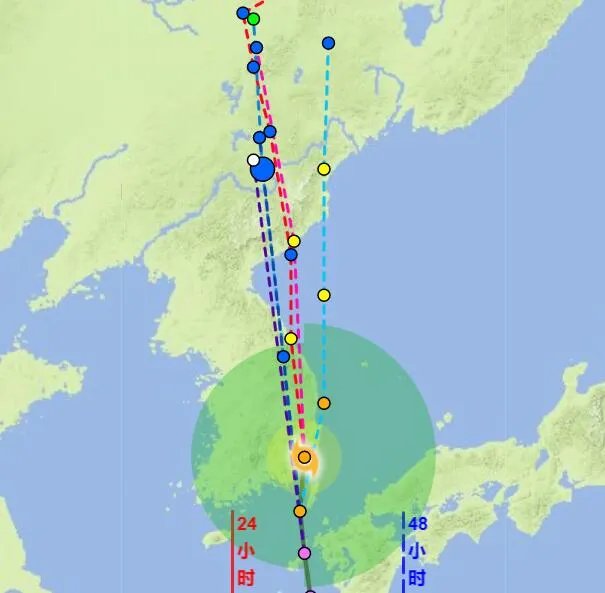 10号台风最新消息2020路径图 第十号台风路径实时发布系统路径图