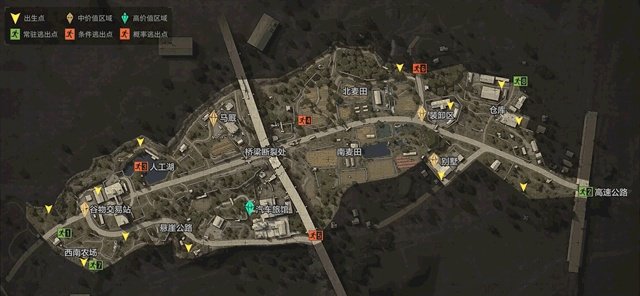 《暗区突围》新人必读的农场地图指南 这些物资点你都知道吗