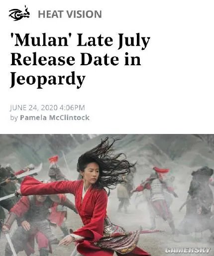 美国多地疫情加剧 《花木兰》档期受严重威胁